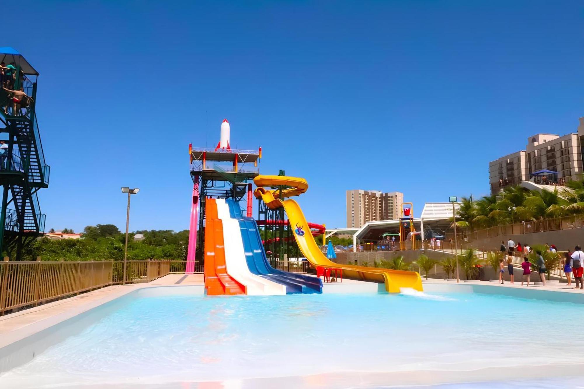 Апартаменты Piazza Diroma Com Acesso Ao Acqua Park Калдас-Новас Экстерьер фото